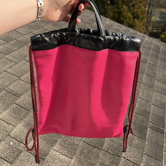Gucci Drawstring backpack PINK💕 - Picture 2 of 13
